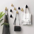 thumbnail image 2 of Gancho en forma de gota de agua, colgador de pared de madera, colgador trasero para puerta, llavero, bolso, sombrero, ropa, ganchos decorativos, 1 ud., 2 of 5