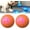 Orange*2, variant on Pet Bounce Ball for Dogs, Unpredictable Bouncing Trajectory, Smart Motion Pet Ball with Light, Self Moving Dog Toy for Large/Small Dogs and Cats Indoors and Outdoors (Mix)
