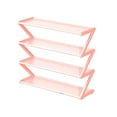 thumbnail image 1 of Multifunctional Z Shaped Shoe Rack Storage Organizer with Non- Design for Home Dormitory Use, 1 of 7