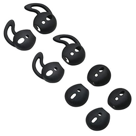 Rayker Anti-Slip Covers Ear Tips for iPhone Airpods, Sport Noise Isolation Comfort Silicone Tips, Anti-Slip Designed, in (Best Tire For Comfort And Noise)