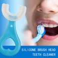 thumbnail image 4 of Ygjytge Cepillo De Dientes En Forma De U De Silicona Cepillo De Cuidado Bucal Ultra Suave De 360 ​​​​Grados Para Niños Ygjytge Para estrenar, 4 of 9