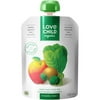 Love Child Organics Apples, Spinach, Kiwi & Broccoli Organic Puree Baby Food, 4 oz, (Pack of 6)