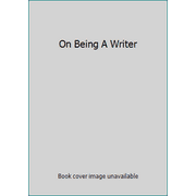 On Being A Writer [Paperback - Used]