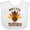 AA-White, variant on Inktastic Thanksgiving Mimi Little Turkey Boys or Girls Baby Bib