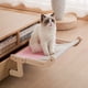 thumbnail image 5 of Cat Window Perch Lounge Mount Hamaca Cat Shelf Durable Steady Cat Bed Seat Robusto para gatos de interior Sin ventosa Ahorro de espacio , estiloB E Salvador Percha para ventana de gato, 5 of 9
