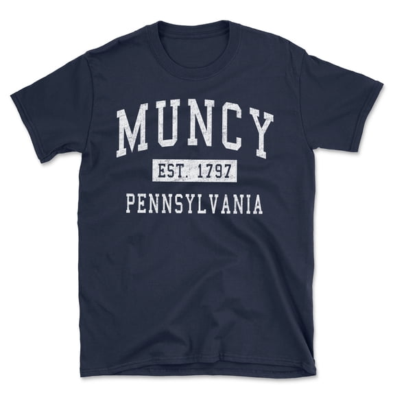 Muncy Pennsylvania Classic Established Men's Cotton T-Shirt