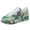 Green, variant on Women's Sports Shoes Fashion Graffiti Lace up Low Top Platform Sneakers Casual Skateboarding Shoes