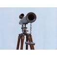 thumbnail image 2 of Nauticalmart Floor Standing Antique Copper with Leather Griffith Astro Telescope 65", 2 of 6