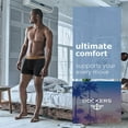 thumbnail image 3 of Dockers Men’s Cotton Stretch Boxer Briefs – 4-Pack Comfort & Support for All-Day Wear, 3 of 7