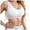 White, variant on KHONTS Sport Yoga Wireless Push up Bras for Women Soft Padded Comfy Bra Breathable Gathering Smoothing Anti-Sagging Bralettes White XL
