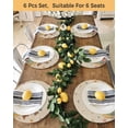 thumbnail image 4 of 13 Inch Round Placemats Set of 6, Easter Bunny Non Slip Heat Insulation PP Table Mats, Eggs Vintage Pink Daisy Spring Floral Butterfly Washable Place Mats for Kitchen Dining Party Table Decor, 4 of 7