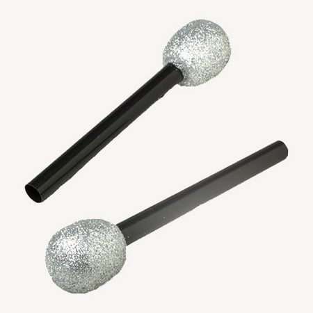 US Toy Company 1564 Glitter Microphones - Pack of 12