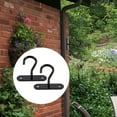 thumbnail image 4 of HOKARUA 2 Sets of Ceiling Hooks Planter Hooks Wall Mount Hangers Plant Hooks Hanging Plants Hangers, 4 of 10