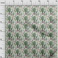 thumbnail image 3 of oneOone Cotton Jersey Green Fabric Cactus Sewing Fabric By The Yard Printed Diy Clothing Sewing Supplies 58 Inch Wide, 3 of 5