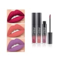thumbnail image 1 of Ensemble de Rouges à Lèvres Liquides Mats Série Rouge Baie 3 Pcs Kit de Brillant à Lèvres Velouté Tenue Longue Tenue Ne Colle Pas au Verre et Ne Déteint Pas Ensemble de Maquillage pour Tous les sous-Tons de Peau (Ensemble 3 Couleurs 03), 1 of 6
