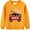 Yellow, variant on WIBACKER 2-7T Toddler and Little Boy's Fire Truck French Terry Cotton Crewneck Long Sleeve Sweatshirt - 1 Piece