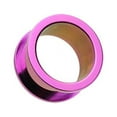 thumbnail image 4 of Colorline Steel Screw-Fit Ear Gauge Tunnel Plug Earrings, 4 of 5
