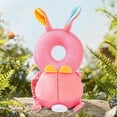 thumbnail image 5 of Mochila Cojín Protector De Cabeza Para Bebes Caídas Golpes Rosa Conejo De Mr. Gadgets., 5 of 5
