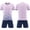 A28-Pink, variant on Baby Boy Sport Outfit Teen Boys Clothes Summer Outfits Active Short Sleeve Boys' Shorts Set for Kids Clothes,Jogging Football Tracksuit 13-14 Years