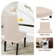 thumbnail image 5 of Juego de 4 Fundas para Sillas de Comedor SearchI Beige-Amarillo, 5 of 7