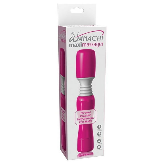 Wanachi Maxi Massager Personal Massage Wand, Pink