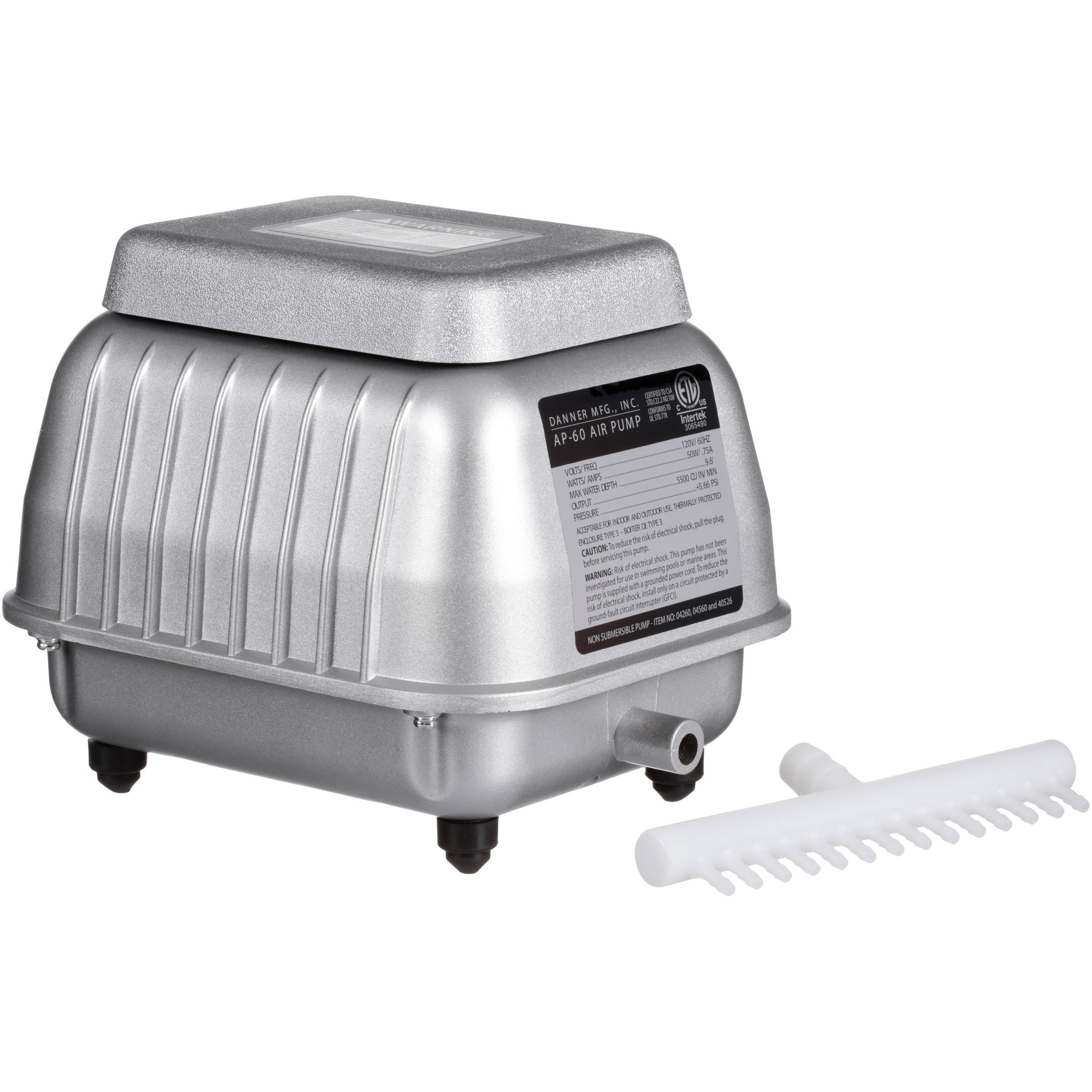Supreme-Hydroponics Deep Water Air Pump by Danner Mfg. Inc.