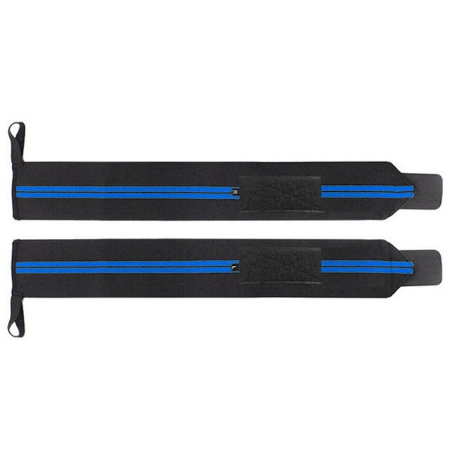 Wrist Wrap Optimal Cross Fitness Thumb Brace Strap Optimal Adjustable Power Hand Hand Support Band Bar Compression Sweat-resistant Professional Wristbands Blue