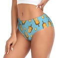thumbnail image 2 of Fotbe Lemon Ice Cream Calzones Estampados para Mujer – Ropa Interior de Algodón, Cómoda, Suave y Elástica-X-Large, 2 of 6