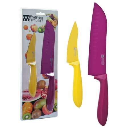 Whetstone 2 Piece Kitchen Knife Set - Paring and (Best Whetstone For Kitchen Knives)