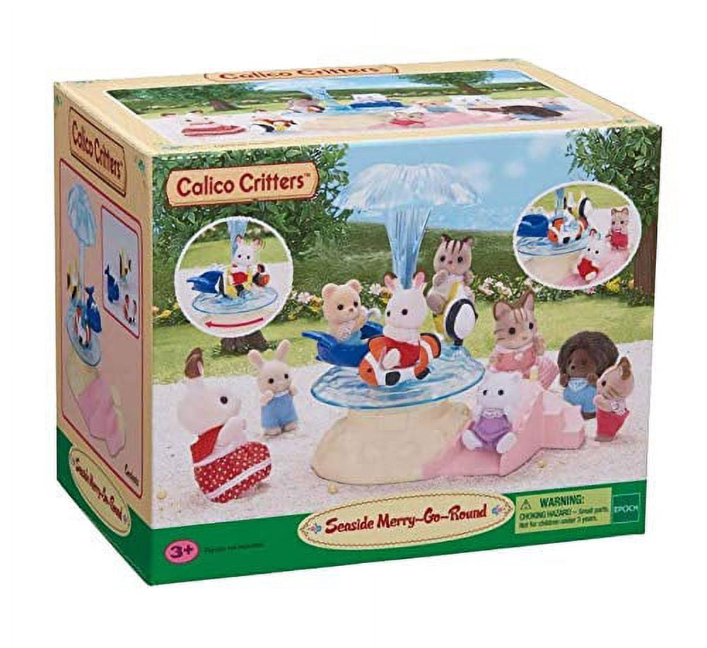 International Playthings Calico Critters Seaside Merry-Go-Round