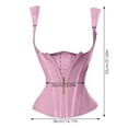 thumbnail image 3 of High Elasticity Body Shaping Waist Trainer Corset with Zipper Buckle and Fishbone Support Design, 3 of 4