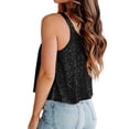 thumbnail image 2 of Womens Tank Tops Summer Casual Sleeveless Top T-Shirt, 2 of 2