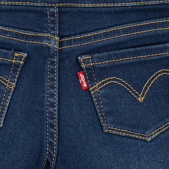 Levi's Jeggings à Enfiler Ajustés pour Bébés Filles, Noir