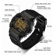 SANDA 329 Digital Watch Men Waterproof Diving LED Men's Watch Sport Mens Watches Top Brand Military relogio masculino Saat