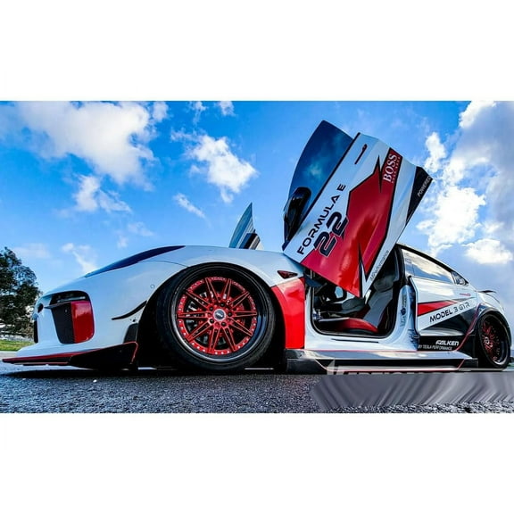 Vertical Doors Inc VDCTES317 Lambo Vertical Door Kit Compatible with 2017-2022 Tesla Model 3