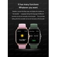 thumbnail image 6 of The Avoben smart fitness watch features a heart rate monitor, a 1.85-inch touchscreen, an activity tracker, a weather display, and a pedometer. It's a unisex smartwatch (Black)., 6 of 14