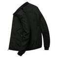 thumbnail image 3 of LoyisVidion Casual Baseball Jacket with Clean Silhouette - Men's Casual Fashion Pure Color Patchwork Jacket Zipper Outwear Coat Hoodless Long Sleeve Casual Jacket, 3 of 8