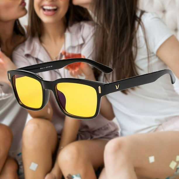 Gafas con filtro de luz azul gafas gafas de juego ligeras y elegantes gafas de ordenador para adolescentes hombres mujeres juegos de TV con vision nocturna Fernando Los anteojos Walmart en