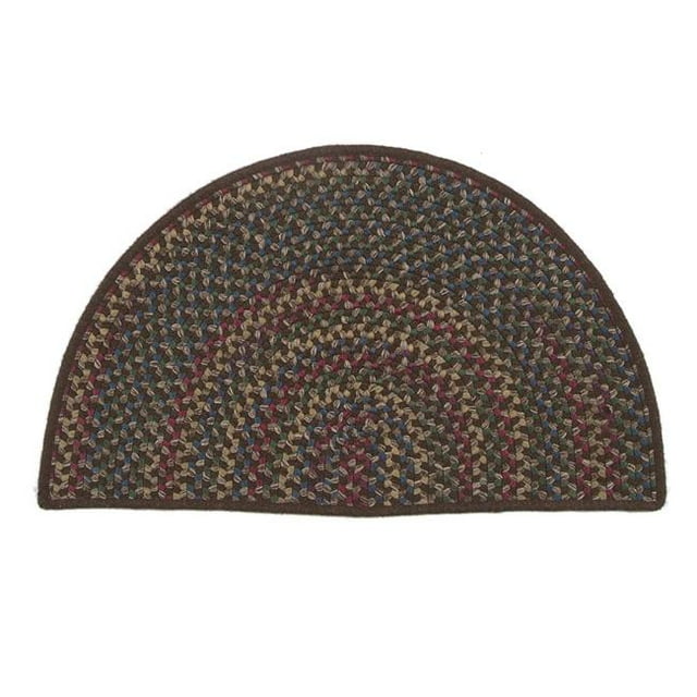 Colonial Mills Tapis IC80ASLICESET Cuisine Tressée Rustique Tranche Brun - 1 Pi 6 Po x 2 Pi 6 Po - Lot de 2