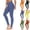 Style2-Blue leggings for women, variant on Mceream Leggings for Women Tummy Control Butt Lifting No See Through High Waisted Leggings Tummy Control Cycling Gym Workout Yoga Pants Yellow XXL