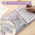 thumbnail image 5 of 100 Envelopes Money Saving Challenge Money Saving Binder 100 Envelope Challenge Binder Savings Binder Envelope A5 Savings Challenge Book (A5 Full Purple), 5 of 12