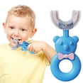 thumbnail image 1 of Children'S U-Shape Toothbrush For 360° Thorough Cleansing Whitening Massage Toothbrush U- Type Modeling Toothbrush For Children, Manual Toothbrush, 1 of 5
