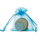 thumbnail image 4 of Nvzi 100 bolsas de regalo de organza azul de 4 x 6 pulgadas con cordón, bolsas para dulces, regalos de boda, bolsas de joyería para baby shower, bodas, cumpleaños, fiestas de Navidad., 4 of 4