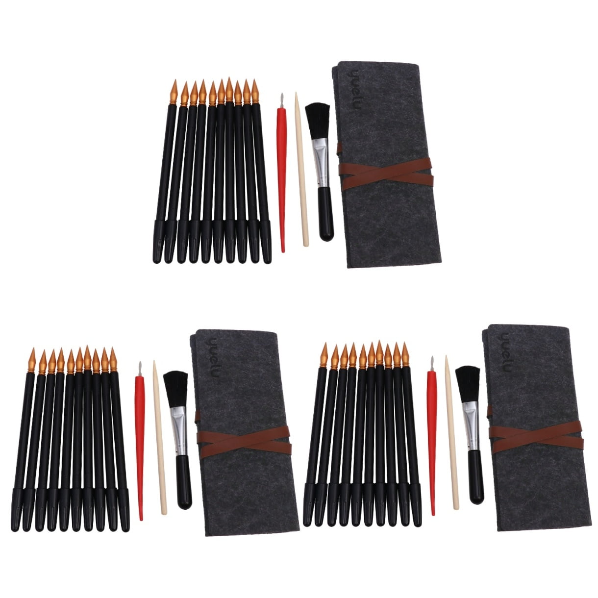 OUNONA 42 pcs  Scratching Drawing Tools Dual Tip Scratch Painting Stylus Paper Art Set for Adults Kids