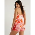thumbnail image 3 of Sofia Intimates Women's Satin Cami Tank Set, 2-Piece, Sizes XS-3X, 3 of 6