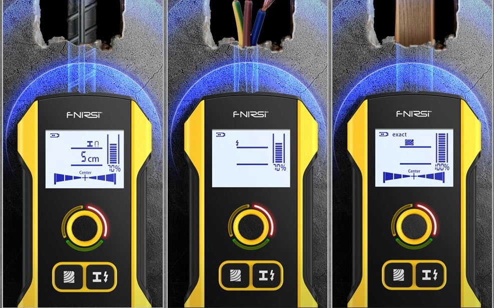 WD-01 Wall Detector, Steel Pipeline Perspective Tool, Metal Measurement