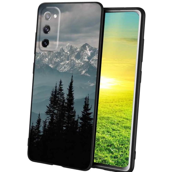Compatible with Samsung Galaxy A02S(US Model) Phone Case, Mountains-251 Case Silicone Protective for Teen Girl Boy Case for Samsung Galaxy A02S(US Model)