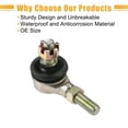 thumbnail image 6 of Unique Bargains 2 Set 14cm 5.51" Steering Tie Rod End Tie Rod Link for 50cc 70cc 90cc 110cc ATV Quad Four Wheeler, 6 of 6