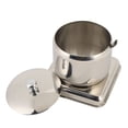 thumbnail image 1 of Recipiente Europa De Condimento De Metal, Espejo Pulido Pulido Y Bote De Condimento Fácil De Limpiar Con Base De Tapa Y Cuchara Para Sal L, 1 of 7