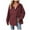 Red, variant on Bmisegm Women's Corduroy Shirt Long Sleeve Button Down Shacket Jacket Casual Oversized Top Coat Jackets for Women Black XXL